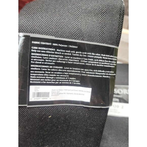 Bed Bath And Beyond Windsor Napkins Set Of 4 20 X 20 black In Package - Picture 3 of 4